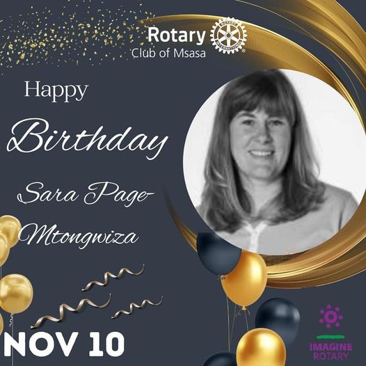 Happy birthday Rtn Sara!
