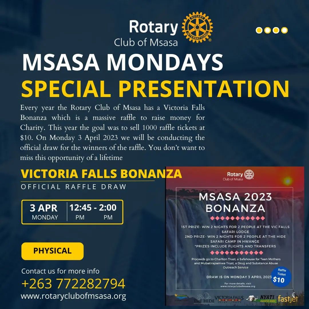 Msasa Mondays Special Presentation
