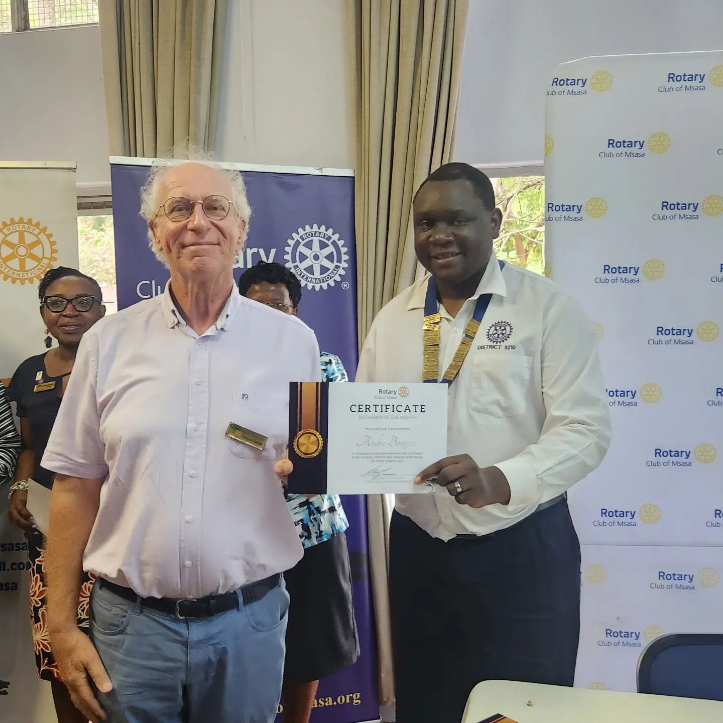 Rotarians of the Month